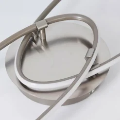 Plafonnier Harpeth LED Nickel mat, 1 lumière