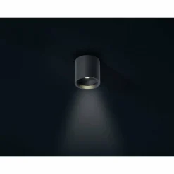 Plafonnier Helestra DORA 1 LED Noir, 1 lumière