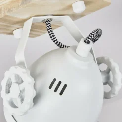 Plafonnier Herford Écru, Blanc, 1 lumière