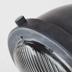 Plafonnier Herford Gris, Bois foncé, 2 lumières