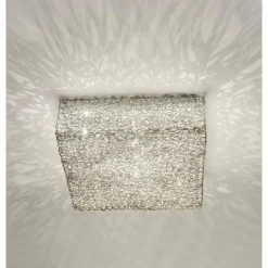 Plafonnier Holländer RIFUGIO Argenté, 9 lumières