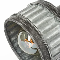 Plafonnier Holsa Noir, 2 lumières