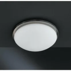 Plafonnier Honsel Combi Nickel mat, 1 lumière