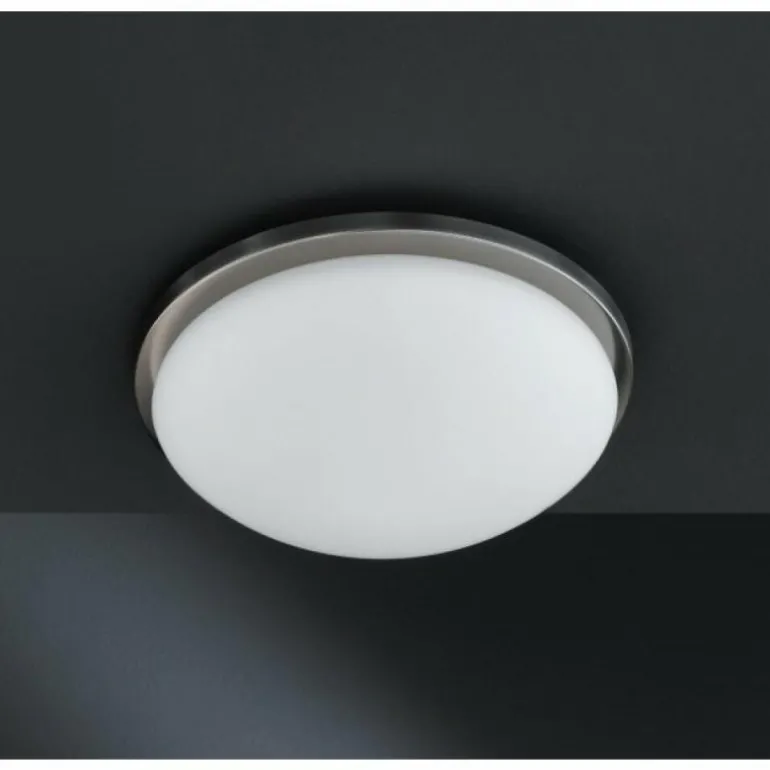 Plafonnier Honsel Combi Nickel mat, 1 lumière