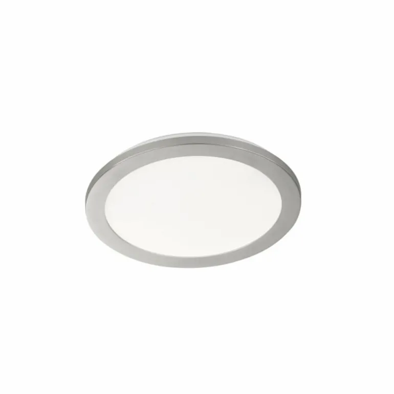 Plafonnier Honsel Gotland LED Nickel mat, 1 lumière