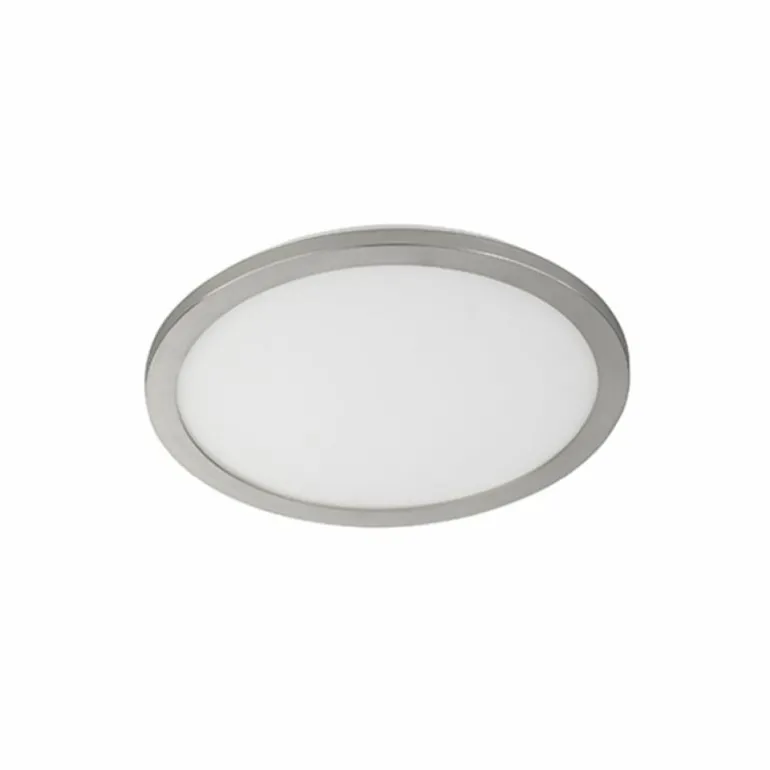 Plafonnier Honsel Gotland LED Nickel mat, 1 lumière