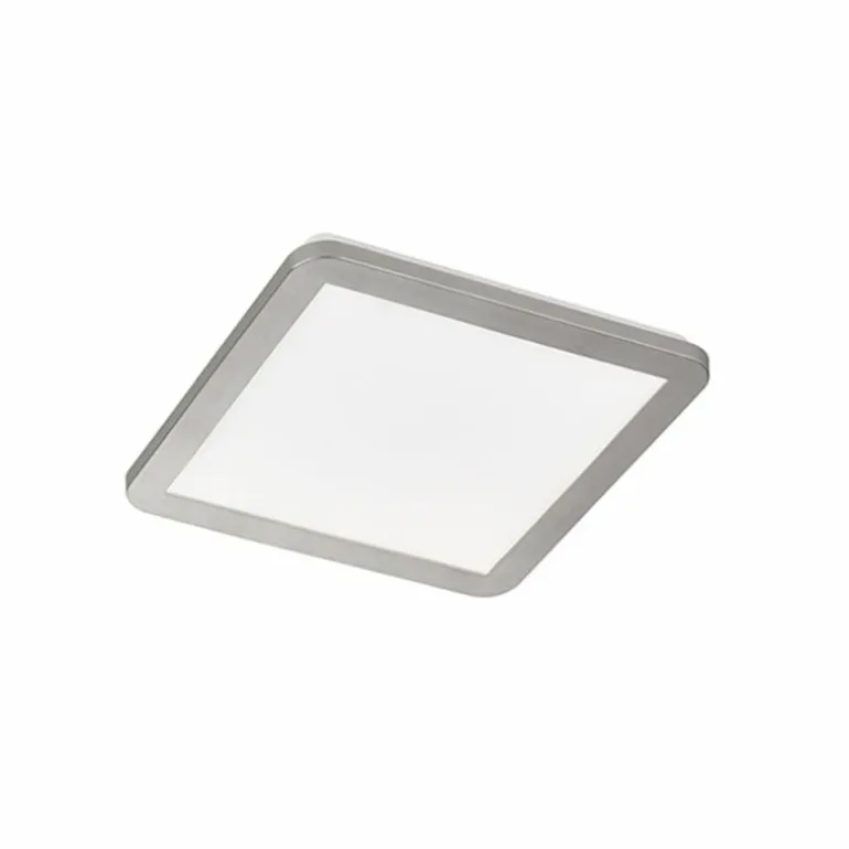 Plafonnier Honsel Gotland LED Nickel mat, 1 lumière