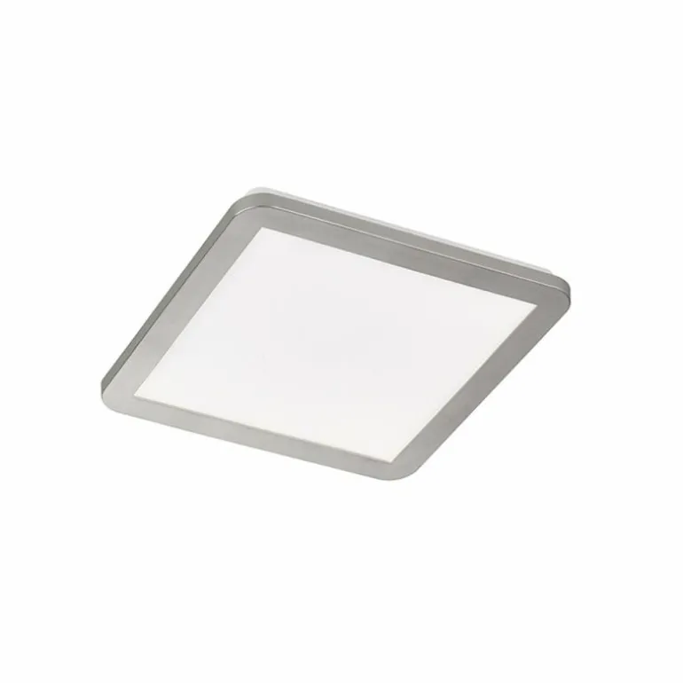 Plafonnier Honsel Gotland LED Nickel mat, 1 lumière