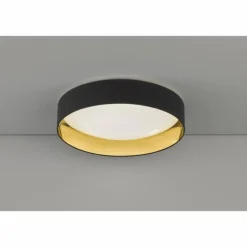 Plafonnier Honsel Sete LED Noir, 1 lumière