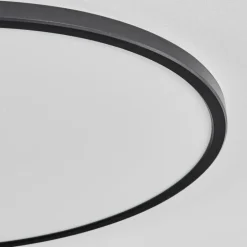 Plafonnier Hooper LED Noir, 1 lumière