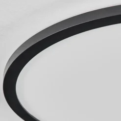 Plafonnier Hooper LED Noir, 1 lumière