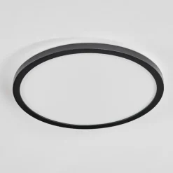 Plafonnier Hooper LED Noir, 1 lumière