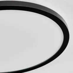 Plafonnier Hooper LED Noir, 1 lumière