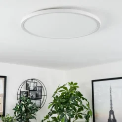 Plafonnier Hortinhas LED Blanc, 1 lumière, Télécommandes, Changeur de couleurs