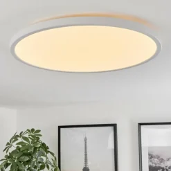 Plafonnier Hortinhas LED Blanc, 1 lumière, Télécommandes, Changeur de couleurs