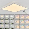 Plafonnier Hotinhas LED Blanc, 1 lumière, Télécommandes, Changeur de couleurs
