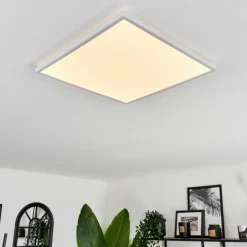 Plafonnier Hotinhas LED Blanc, 1 lumière, Télécommandes, Changeur de couleurs