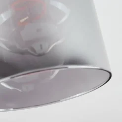 Plafonnier Hunouri Noir, 1 lumière