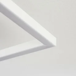 Plafonnier Hyacinthe LED Chrome, Blanc, 1 lumière