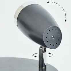 Plafonnier Idlewild LED Noir, 3 lumières