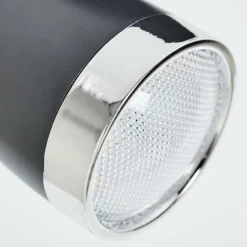 Plafonnier Idlewild LED Noir, 4 lumières