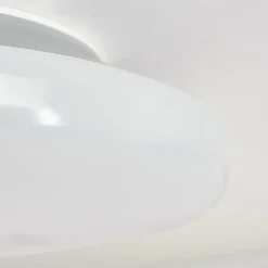 Plafonnier iDual Chloe LED Argenté, Blanc, 1 lumière, Télécommandes, Changeur de couleurs