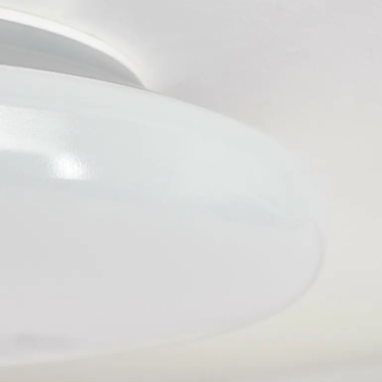 Plafonnier iDual Chloe LED Argenté, Blanc, 1 lumière, Télécommandes, Changeur de couleurs