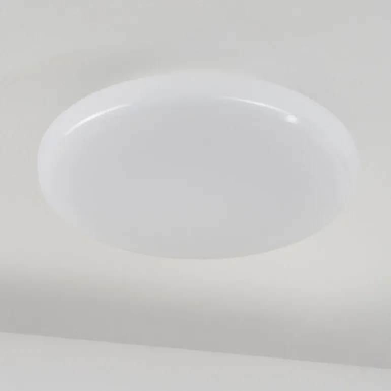 Plafonnier iDual Chloe LED Argenté, Blanc, 1 lumière, Télécommandes, Changeur de couleurs