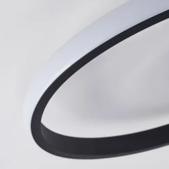 Plafonnier Ignal LED Noir, 1 lumière