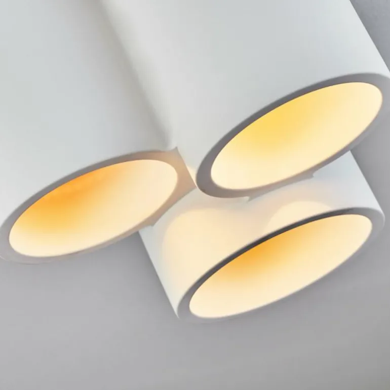 Plafonnier Ililai Blanc, 3 lumières