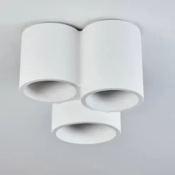 Plafonnier Ililai Blanc, 3 lumières