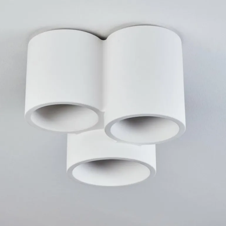 Plafonnier Ililai Blanc, 3 lumières