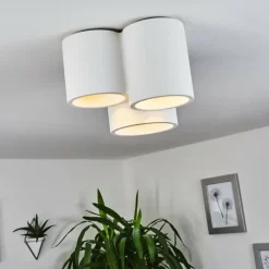 Plafonnier Ililai Blanc, 3 lumières