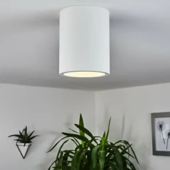 Plafonnier Ililai Blanc, 1 lumière