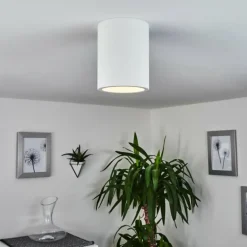 Plafonnier Ililai Blanc, 1 lumière