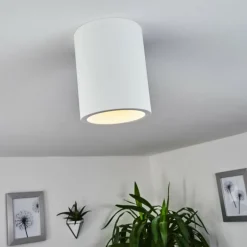 Plafonnier Ililai Blanc, 1 lumière