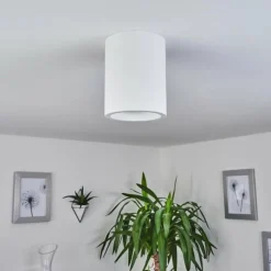 Plafonnier Ililai Blanc, 1 lumière