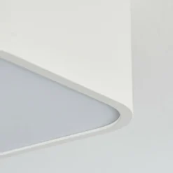 Plafonnier Iriondo LED Blanc, 1 lumière, Télécommandes