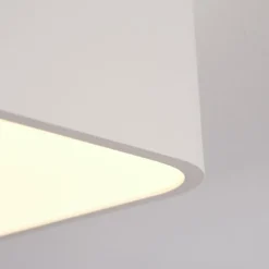 Plafonnier Iriondo LED Blanc, 1 lumière, Télécommandes