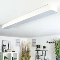 Plafonnier Iriondo LED Blanc, 1 lumière, Télécommandes