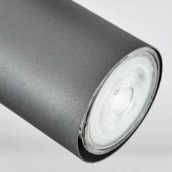 Plafonnier Javel Couleur bois, Noir, 2 lumières