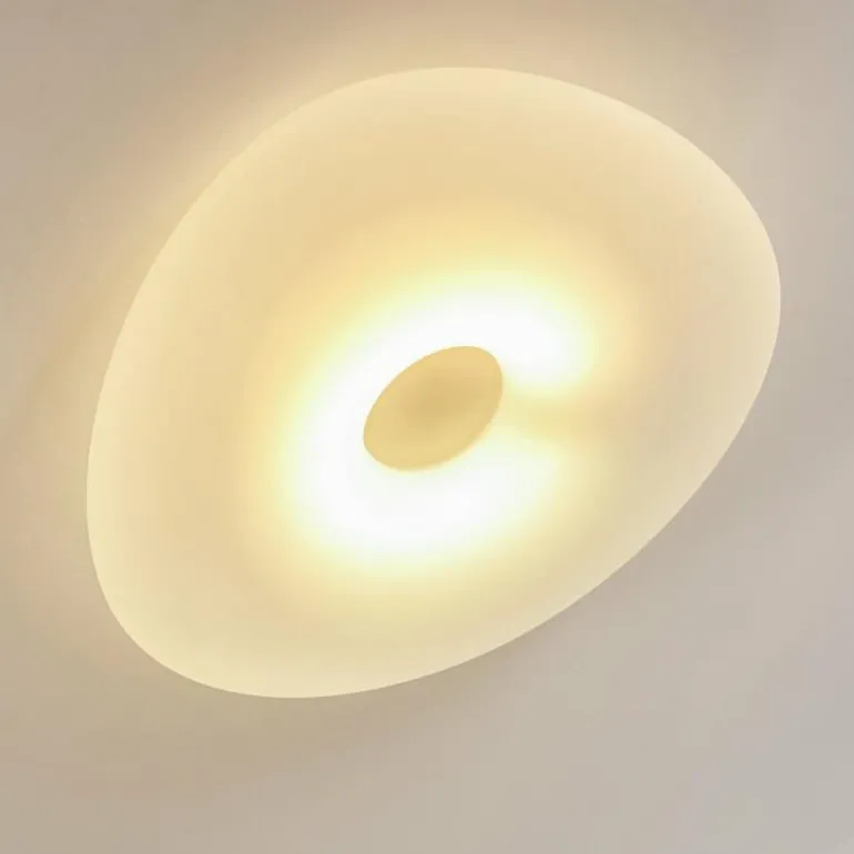 Plafonnier Jelsa Blanc, 1 lumière
