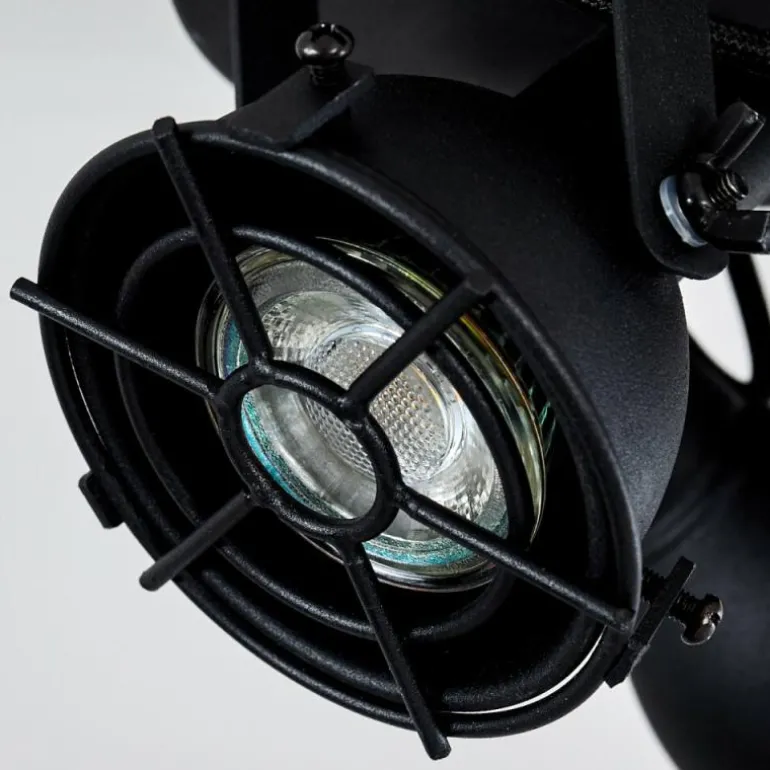 Plafonnier Jonsered Noir, 3 lumières