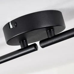 Plafonnier Juliboy Noir, 4 lumières