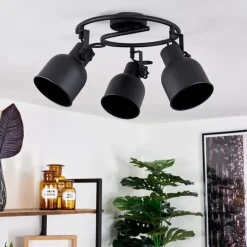 Plafonnier Juliboy Noir, 3 lumières