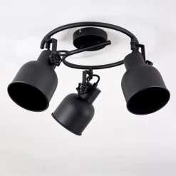 Plafonnier Juliboy Noir, 3 lumières
