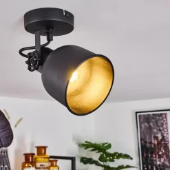 Plafonnier Juliboy Noir, 1 lumière