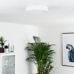 Plafonnier Kampala LED Blanc, 1 lumière