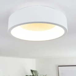 Plafonnier Kampala LED Blanc, 1 lumière