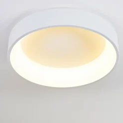 Plafonnier Kampala LED Blanc, 1 lumière